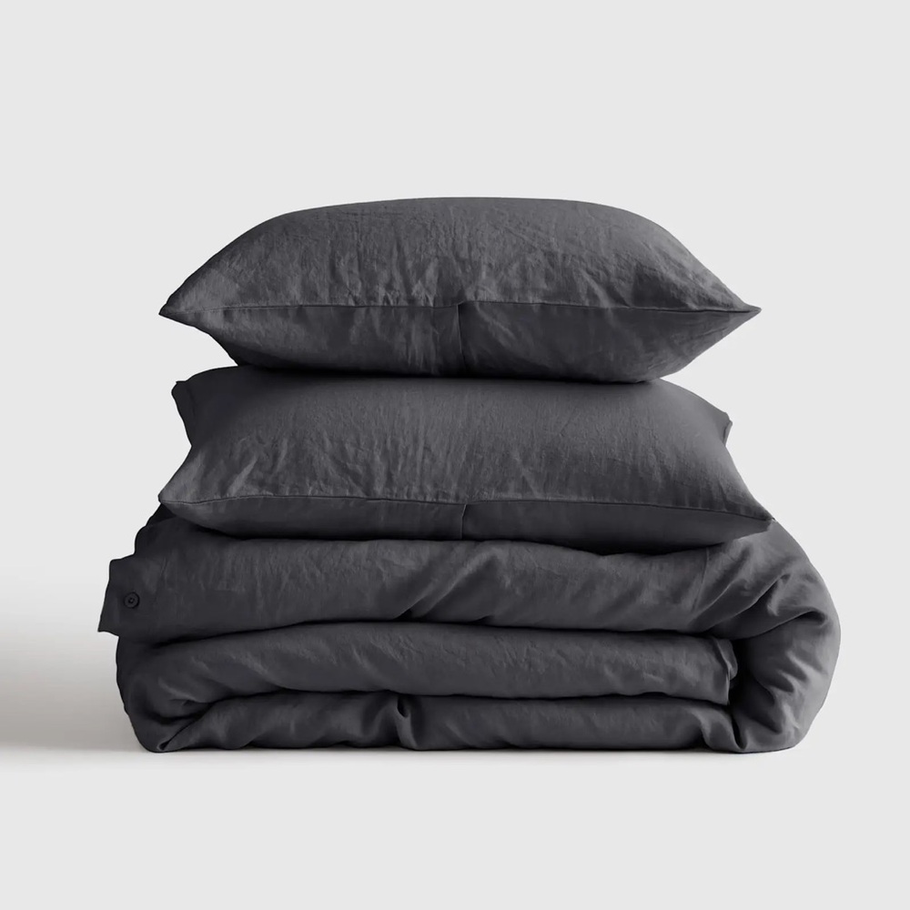 Quince European Linen Duvet Cover Set